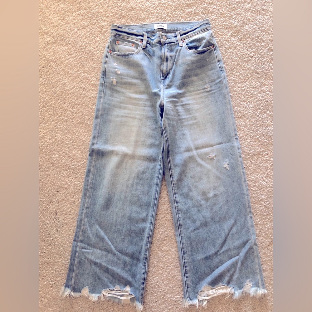 Pistola high rise crop jean. Worn twice.